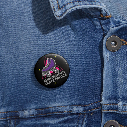 Shauwney's Skate Palace Pin Button