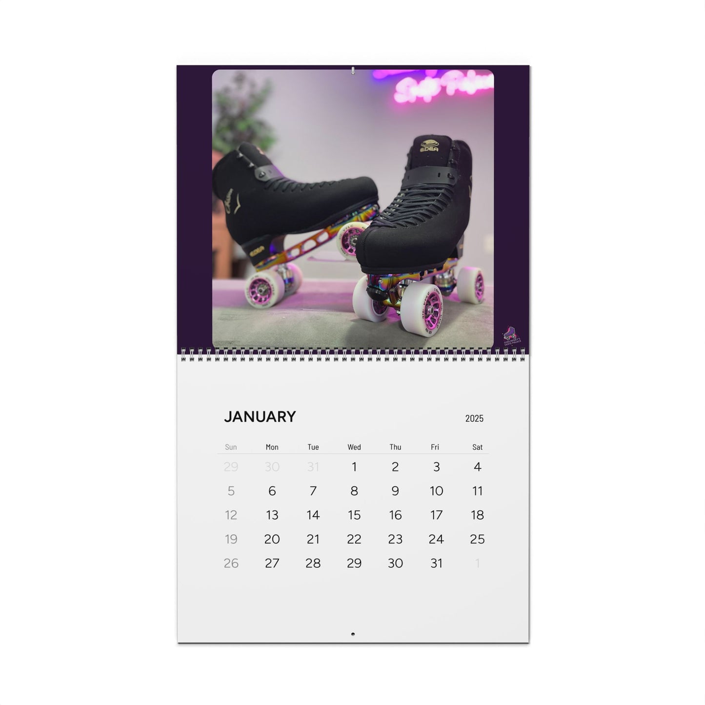 Shauwney's Skate Palace Wall Calendar (2025)