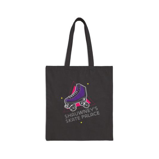 Shauwney's Skate Palace Cotton Canvas Tote Bag