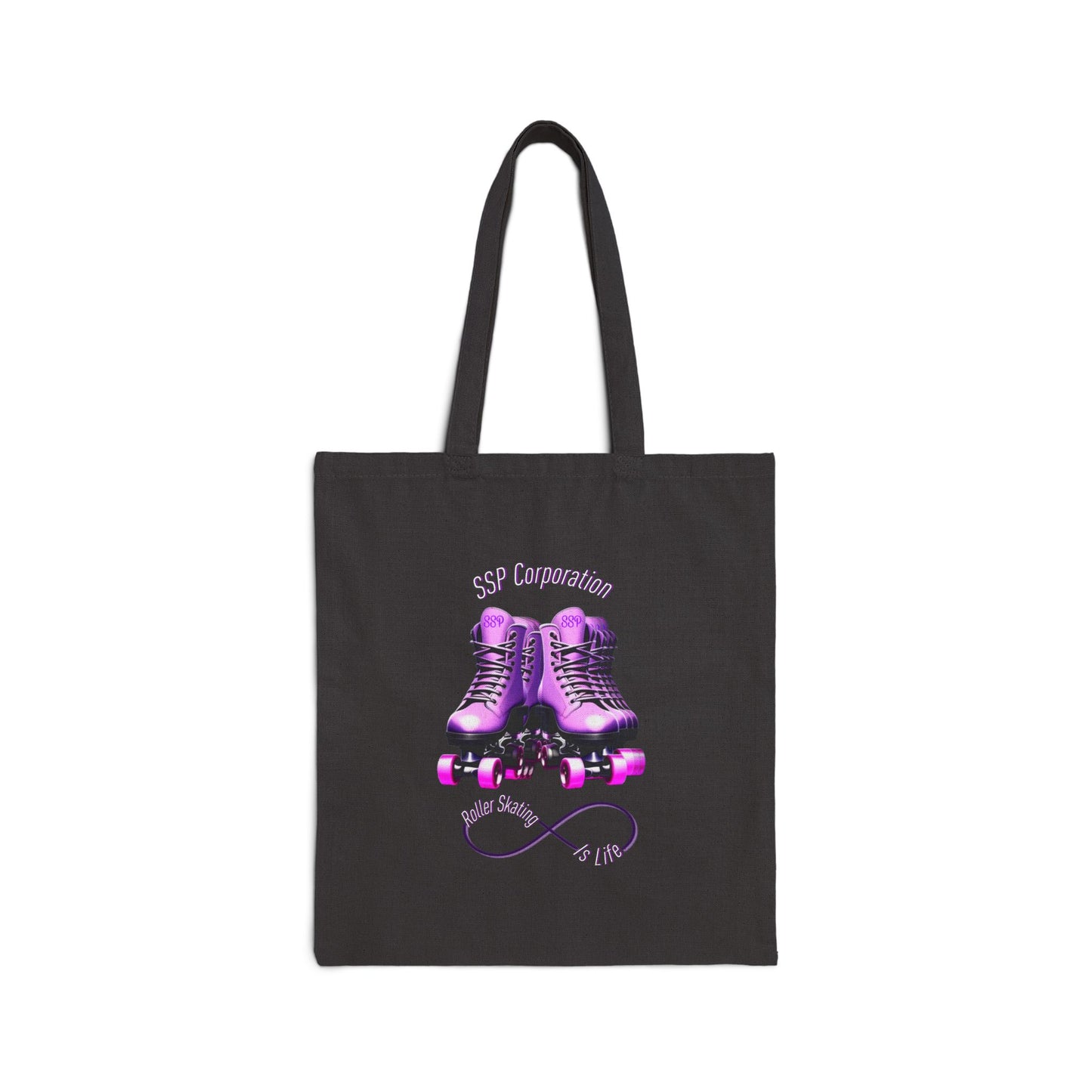 Roller Skating is Life - SSP Corp Cotton Canvas Tote Bag