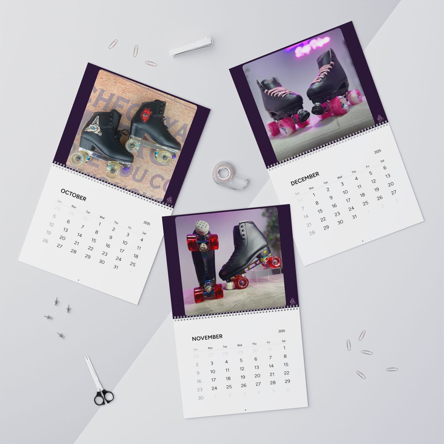 Shauwney's Skate Palace Wall Calendar (2025)