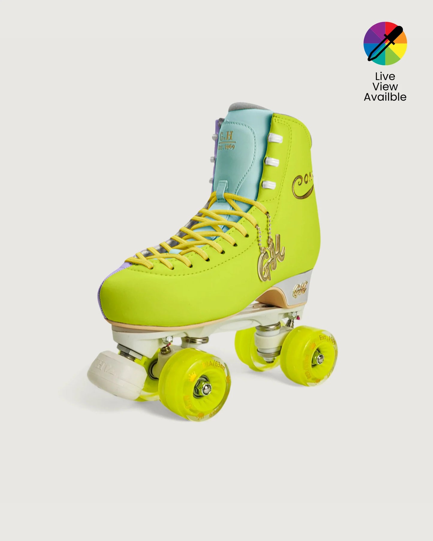 GH Street Pony Quad Roller Skates Color Jam